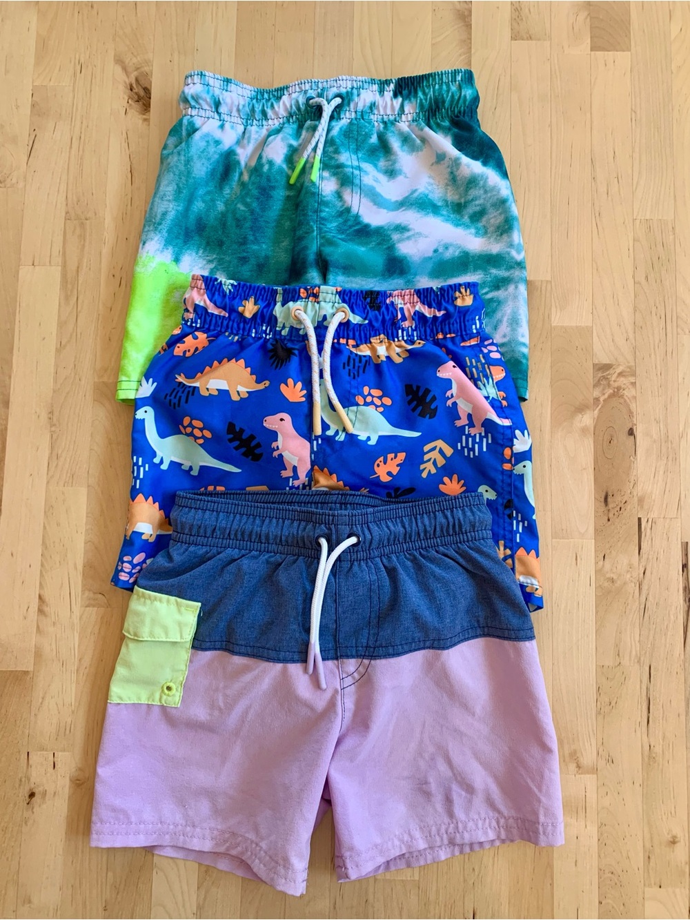 3 Swim Shorts - 2T, 2T and 3T - Cat and Jack